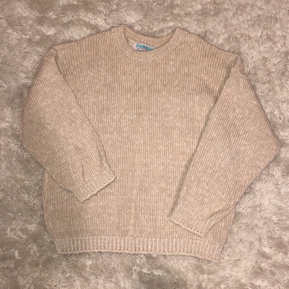 Vintage knit sweater